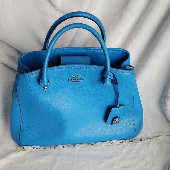 Coach Vibrant Blue Satchel and Wallet Set - Picture 6 of 15